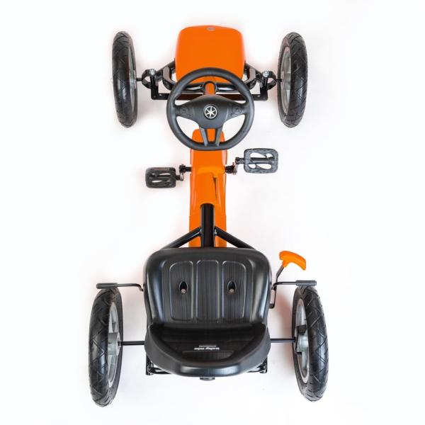 Detská šliapacia motokára Go-kart Baby Mix Buggy červená 