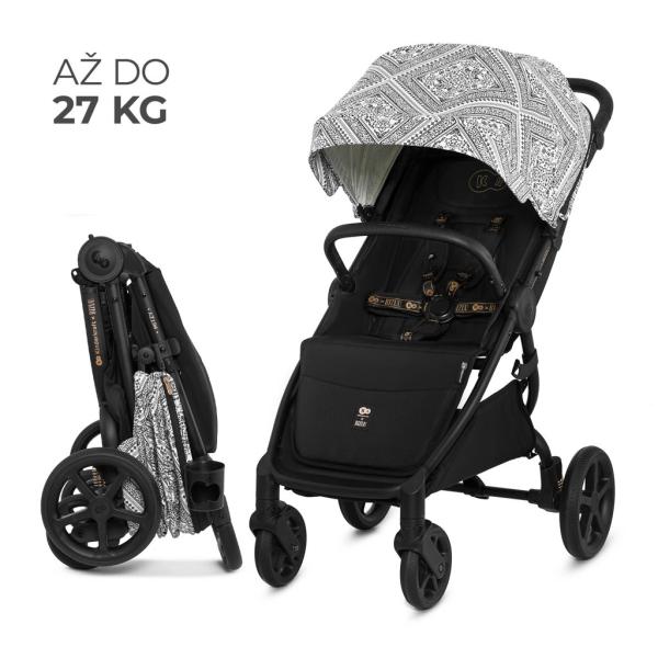 KINDERKRAFT Kočík športový Mitzy Lunar Black Bizuu 