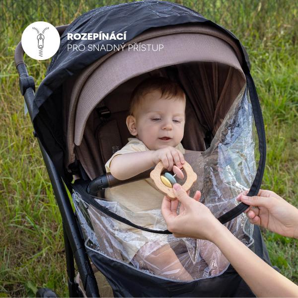 Poťah na kočík univerzálny exkluzívny, Black 