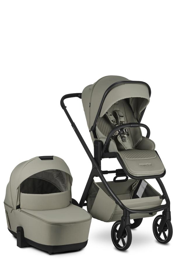 EASYWALKER Kočík kombinovaný Zoey Sage Green + CYBEX Aton B2 i-Size + základňa 