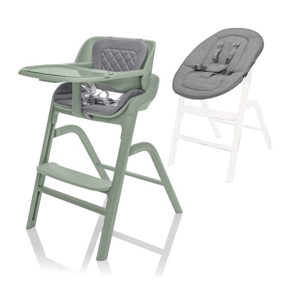 Set stolička Inpira + novorodenecký set, Pistacio  Green 