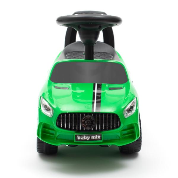 Detské odrážadlo so zvukom Baby Mix RACER zelené 