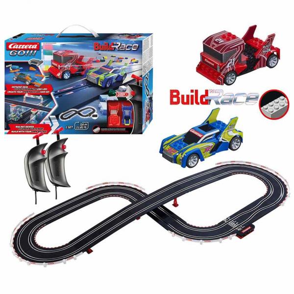 Autodráha Carrera Go Buildn Race - Racing Set 3,6m 