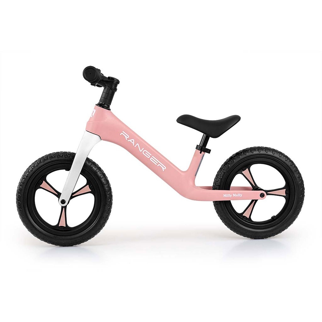 Detský balančný bicykel Milly Mally Ranger Pink 