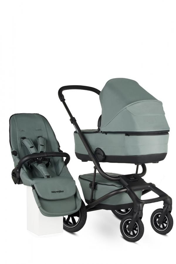 EASYWALKER Kočík kombinovaný Jimmey Thyme Green XXL AIR + RWS 