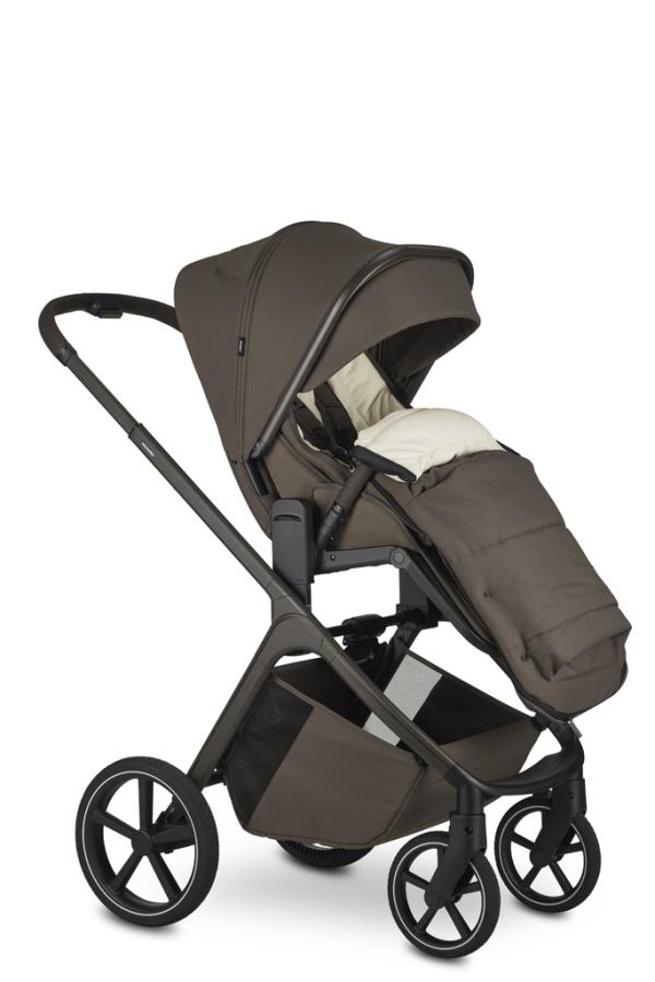 EASYWALKER Fusak ku kočíku Zoey Chestnut Brown 