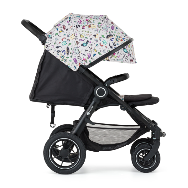 PETITE&MARS Kočík športový Street2 Air Black Limited 100 Tattoo Complete 