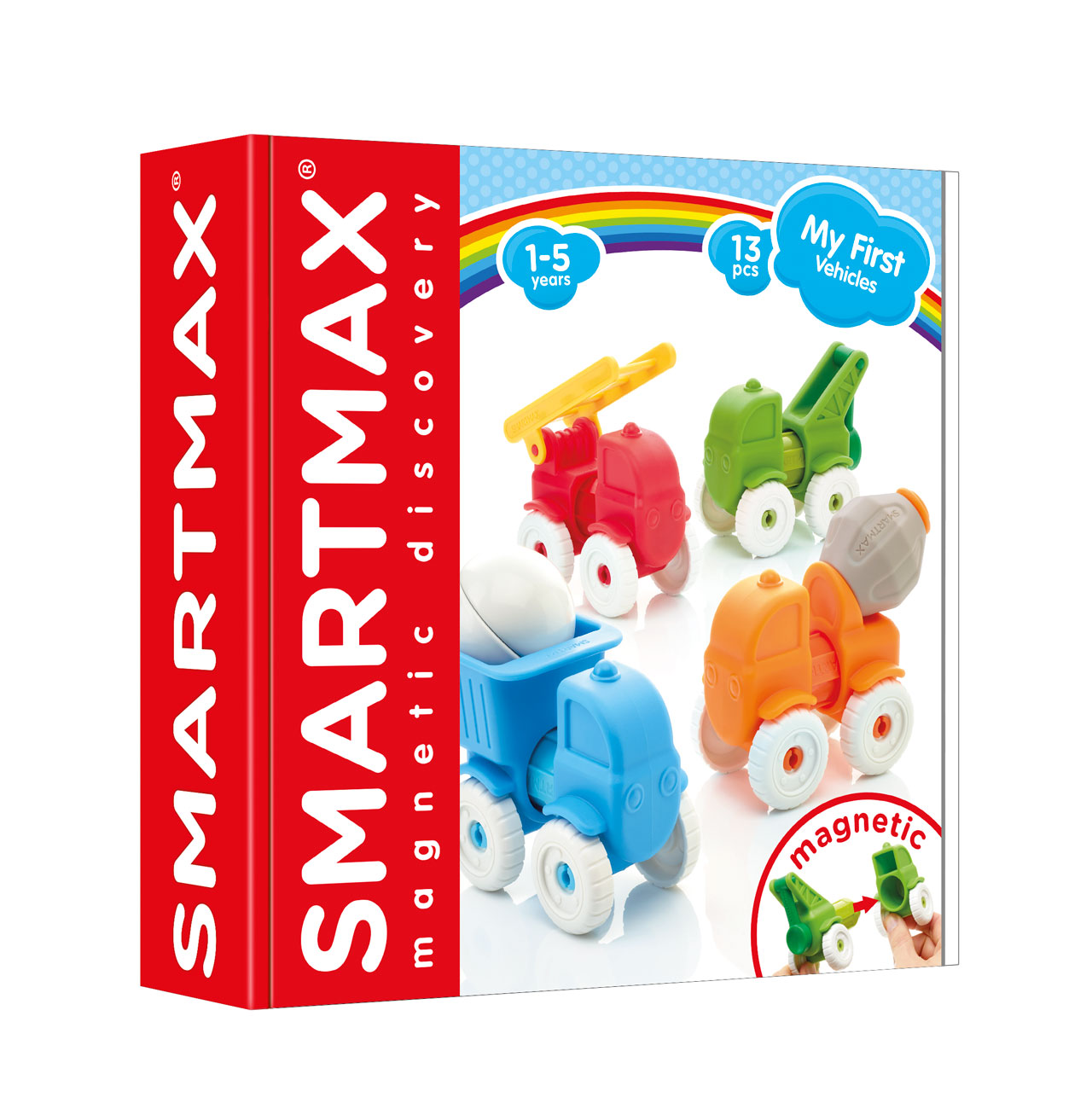 SmartMax - Moje prvé autíčka – 13 ks 