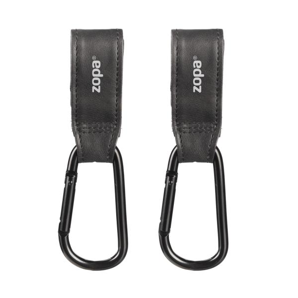Zopa Multifunkčný popruh so sponou DELUXE 2 ks, Black 