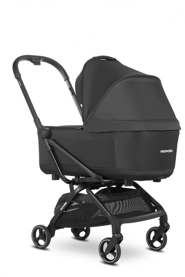 EASYWALKER Vanička hlboká Rockey S/M/L Pure Black 