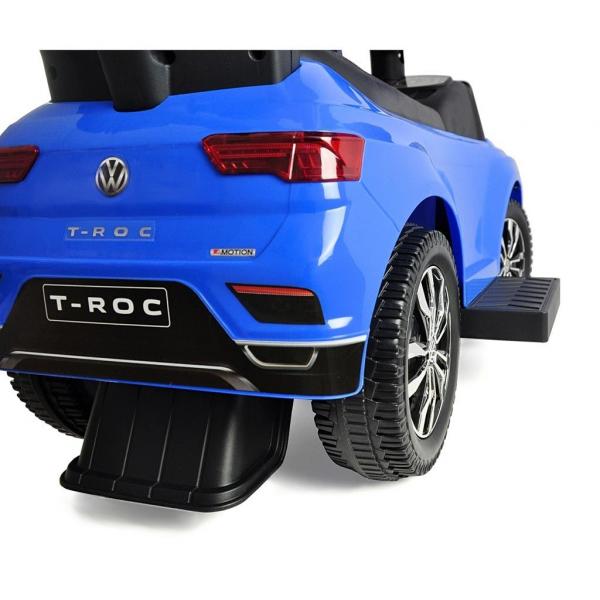 Detské odrážadlo s vodiacou tyčou VOLKSWAGEN T-ROC Milly Mally modré 