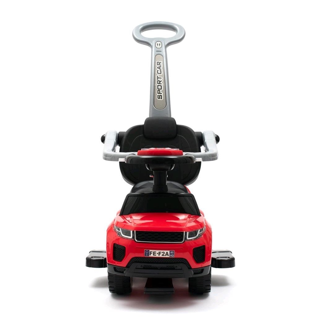 Detské hrajúce vozítko 3v1 Baby Mix červené 