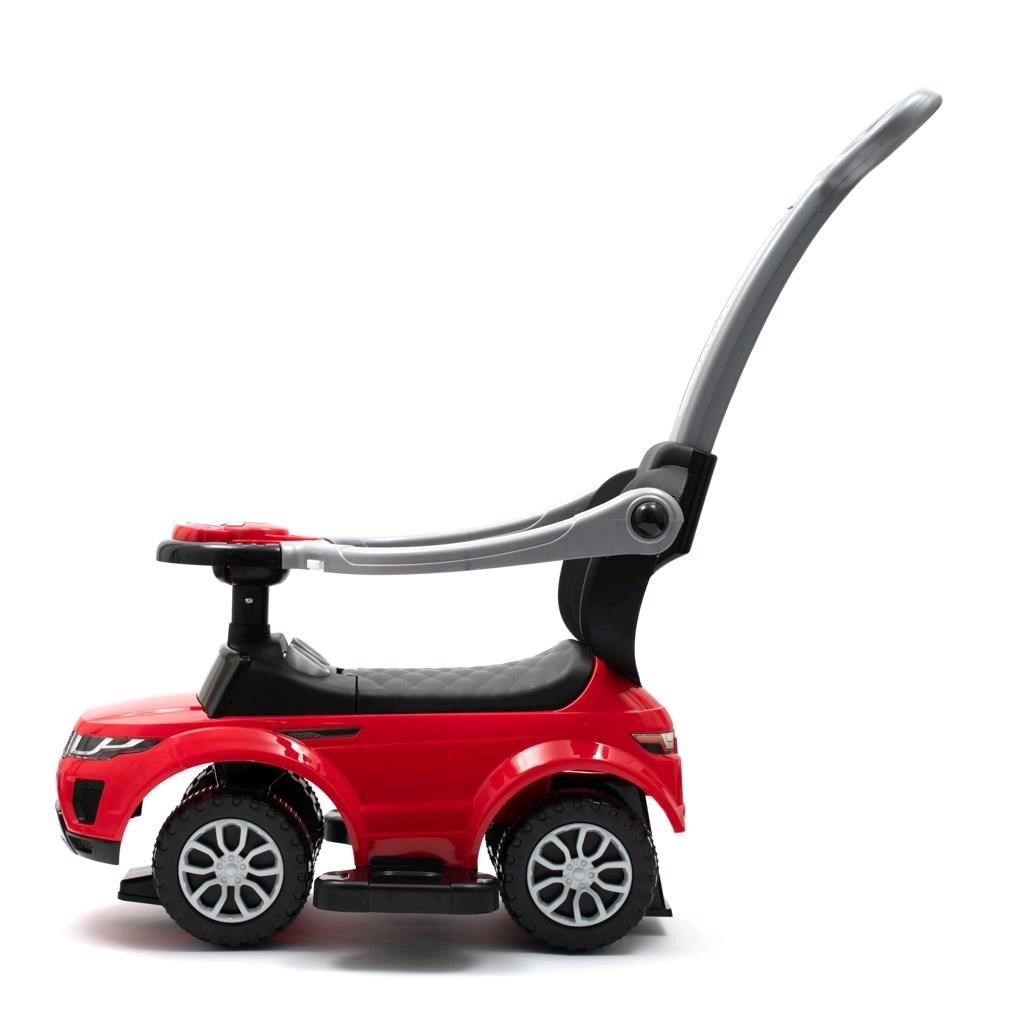 Detské hrajúce vozítko 3v1 Baby Mix červené 