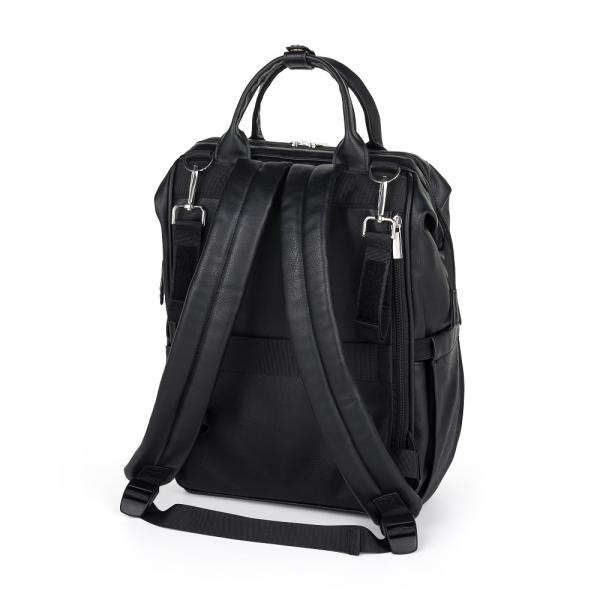 PETITE&MARS Batoh prebaľovací na kočík Jasper Absolute Black 