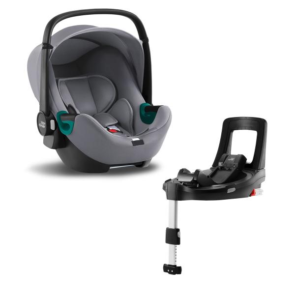Britax-römer Autosedačka Baby-Safe 3 i-Size Bundle Flex iSense, Frost Grey 