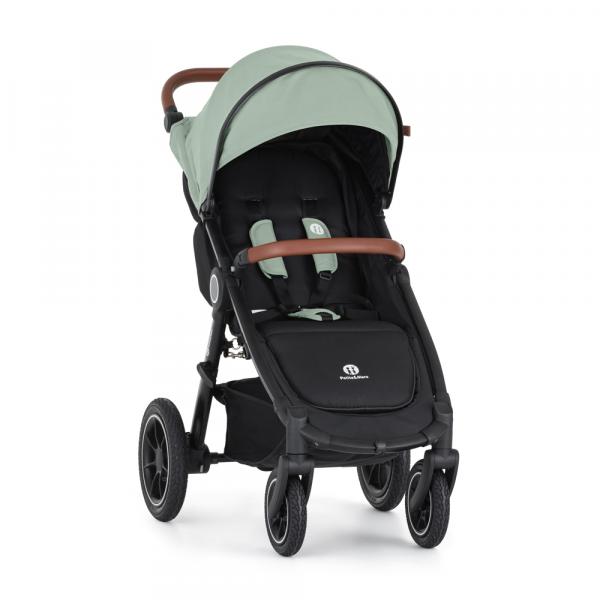 PETITE&MARS Kočík športový Street2 Air Oak Iron Green + PETITE&MARS fusak Jibot ZADARMO 