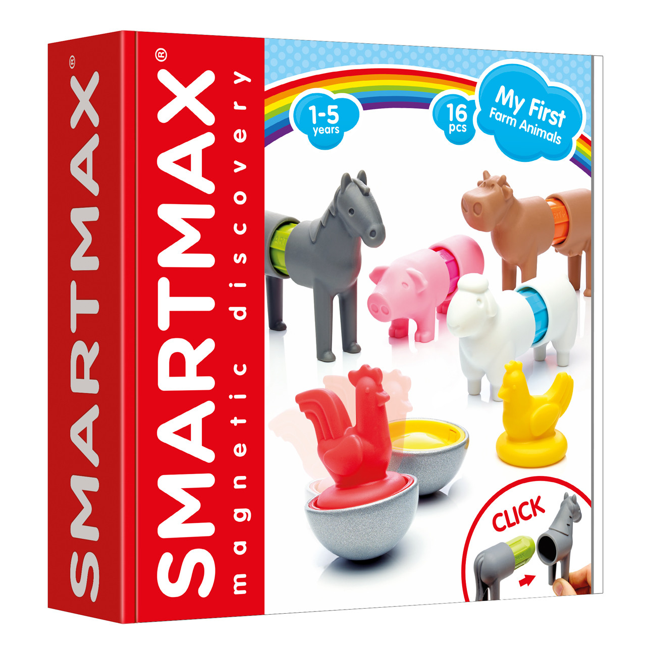 SmartMax - Moje prvé zvieratká z farmy - 16 ks 