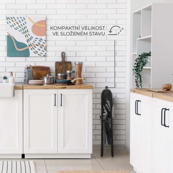 KINDERKRAFT Stolička jedálenská Binci Grey 