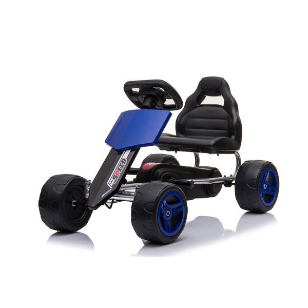 Detská šliapacia motokára Go-kart Baby Mix Speedy modrá 