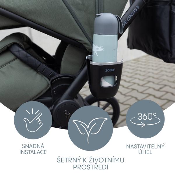 Zopa Držiak na nápoje pre kočík Ultra, Black 