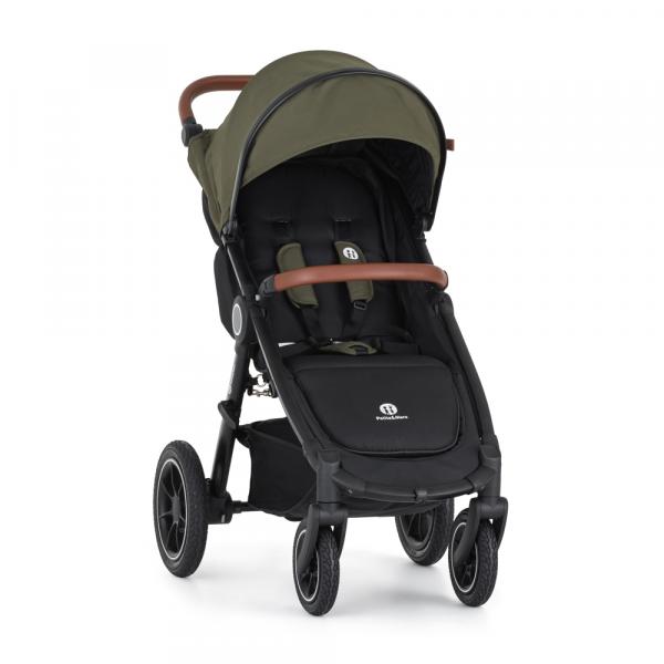 PETITE&MARS Kočík športový Street2 Air Oak Mature Olive + PETITE&MARS fusak Jibot ZADARMO 