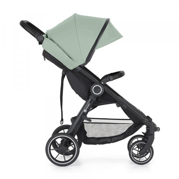 PETITE&MARS Kočík športový Street2 RWS Black Iron Green + PETITE&MARS fusak Jibot ZADARMO 