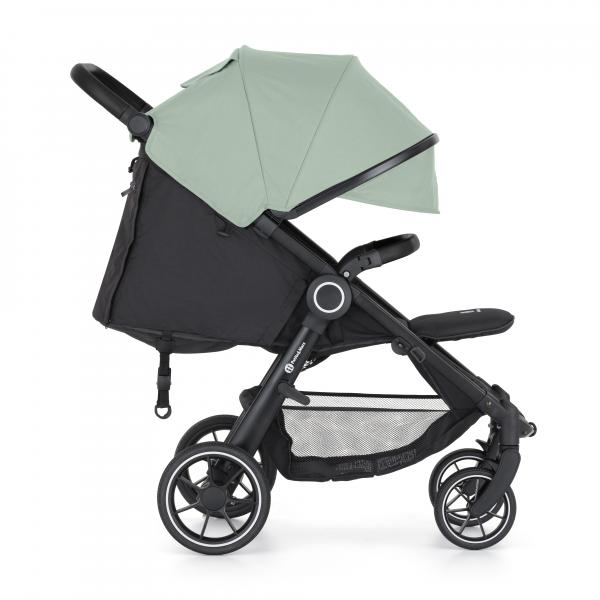PETITE&MARS Kočík športový Street2 RWS Black Iron Green + PETITE&MARS fusak Jibot ZADARMO 