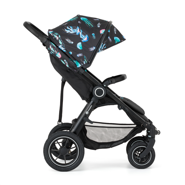 PETITE&MARS Kočík športový Street2 Air Black Limited 100 Jellyfish 