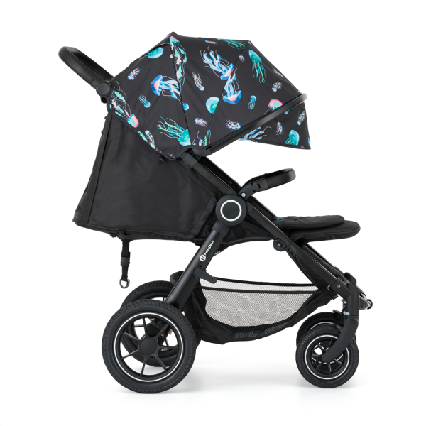 PETITE&MARS Kočík športový Street2 Air Black Limited 100 Jellyfish 