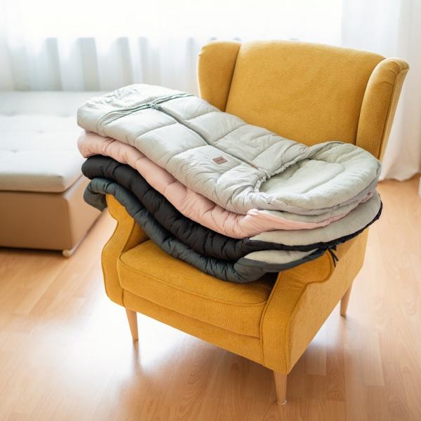 PETITE&MARS Fusak nastavitelný 3v1 Jibot Horizontal Dusty Pink 