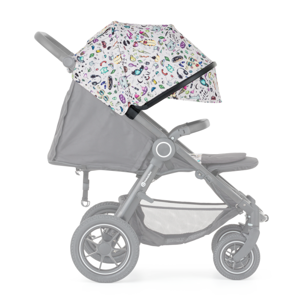 PETITE&MARS Strieška ku kočíku Street2 Limited 100 Tattoo 