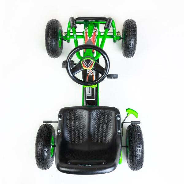 Detská šliapacia motokára Go-kart Baby Mix Razor červená 