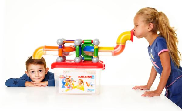 SmartMax - Kontajner guľôčkovou dráhou - 44 ks 