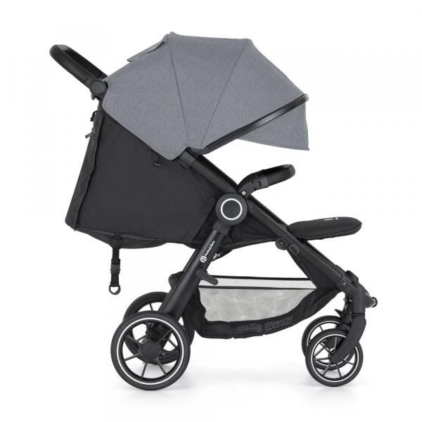 PETITE&MARS Kočík športový Street2 RWS Black Ultimate Grey 