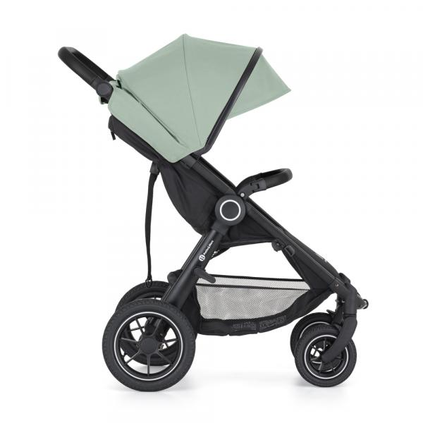 PETITE&MARS Kočík športový Street2 Air Black Iron Green + PETITE&MARS fusak Jibot ZADARMO 