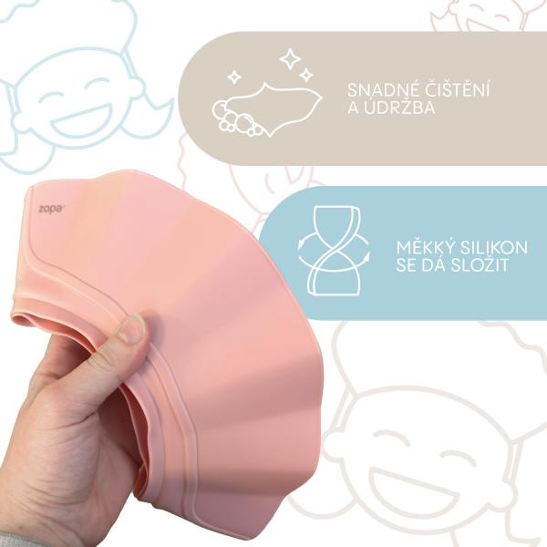 Zopa Silikónový kryt na kúpanie, Pink 