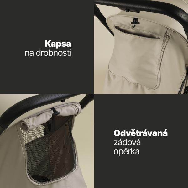 Športový kočík Jet, Rocky Green 