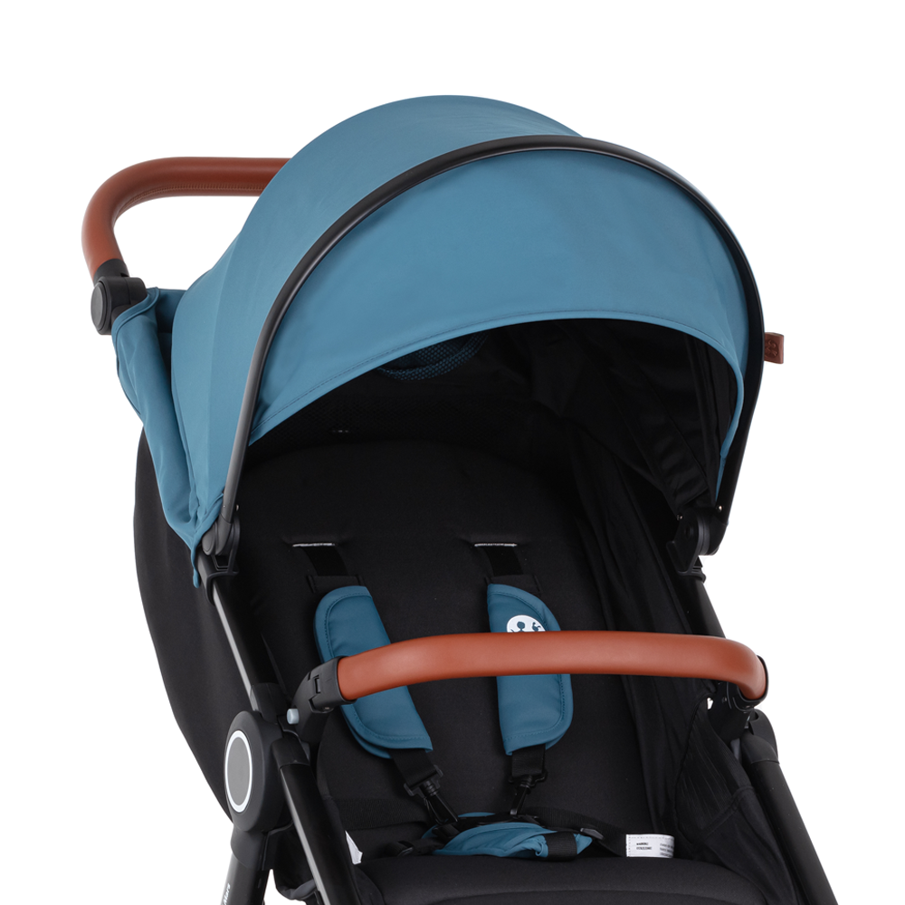 PETITE&MARS Strieška + polstrovanie Street+ Ocean Blue 