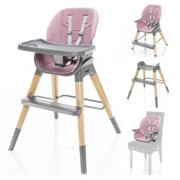 Detská stolička Nuvio, Blush pink 