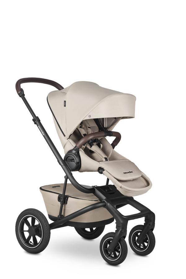 EASYWALKER Kočík kombinovaný Jimmey Explore Pearl Taupe AIR + KIDDY Evoluna i-size 2 + Základňa 