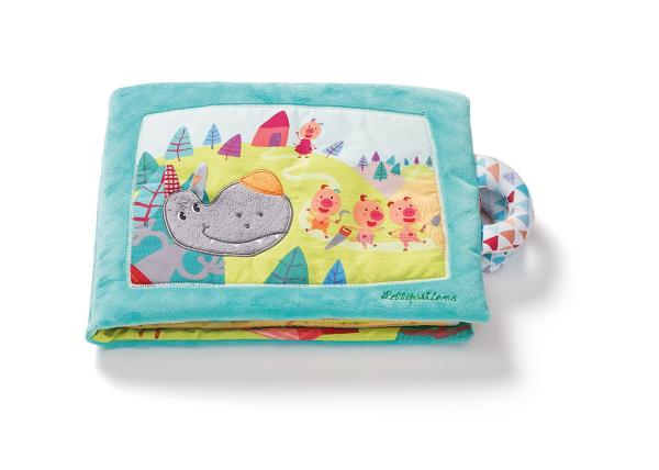 Lilliputiens - textilná knižka - Tri malé prasiatka 