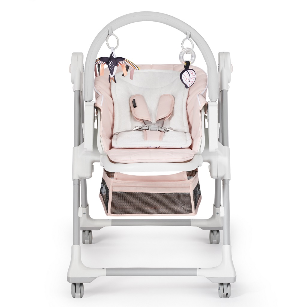 KINDERKRAFT SELECT Stolička jedálenská Lastree Pink, Premium 