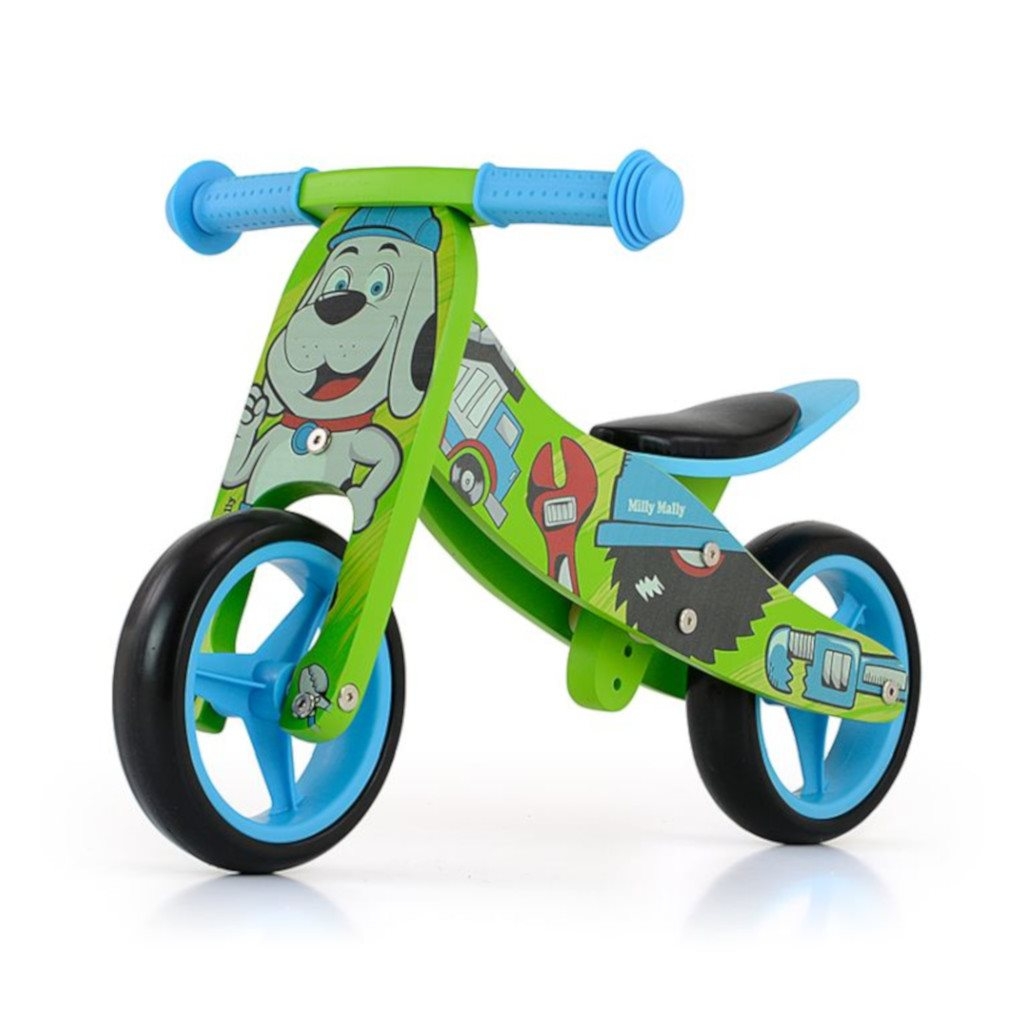 Detské multifunkčné odrážadlo bicykel 2v1 Milly Mally JAKE Bob 