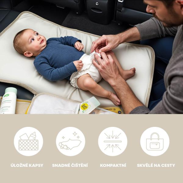 Cestovná prebaľovacia podložka, Shade grey 