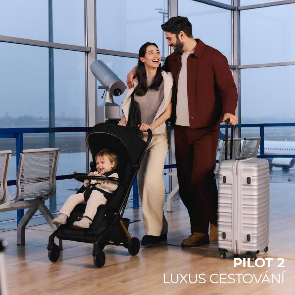 KINDERKRAFT SELECT Kočík športový Pilot 2 Beige 