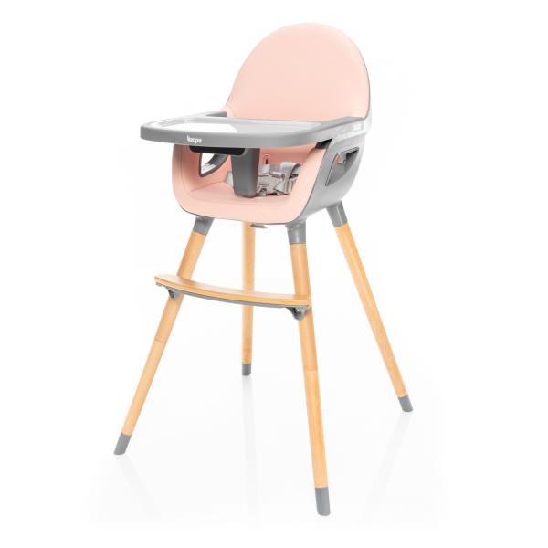 Detská stolička Dolce 2, Blush Pink/Grey 