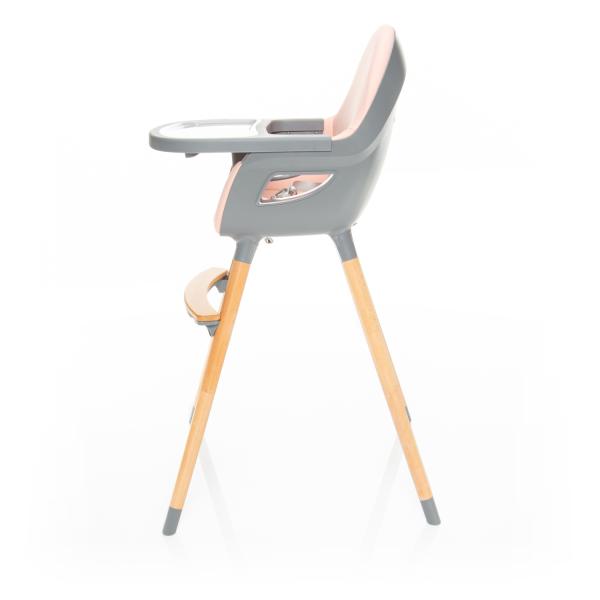 Detská stolička Dolce 2, Blush Pink/Grey 