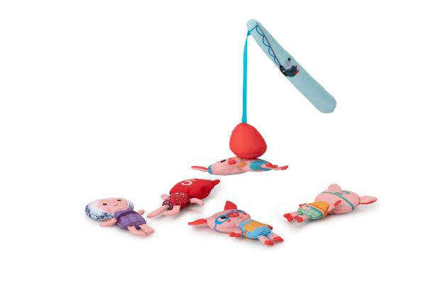 Lilliputiens - hračka do vody - vlk Ľudovít rybárči 