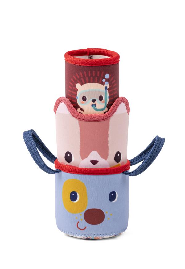 Lilliputiens - hračka do vody 3 tégliky - psík Jules 