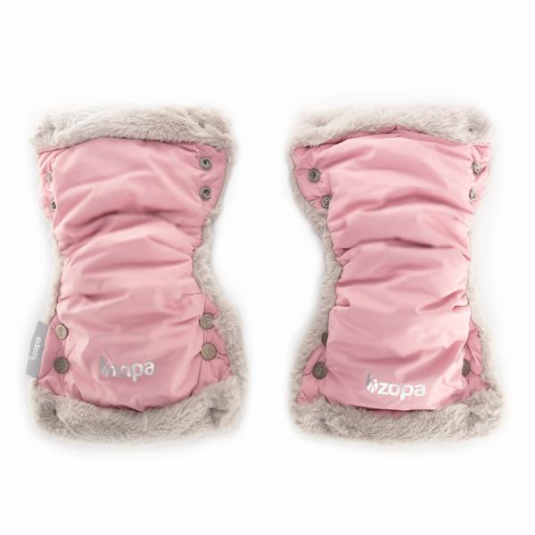 Zimné rukavice Fluffy, Old Pink 